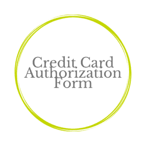 Credit Card Authorization Form